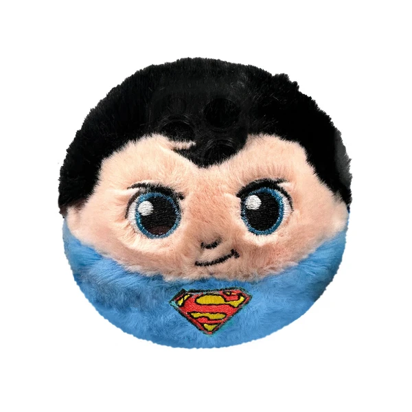 TY FLUFFY BALL BEANIE BOUNCERS DC SUPERMAN