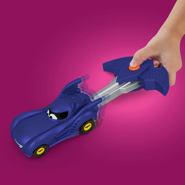FISHER PRICE BATWHEELS ΟΧΗΜΑ ΜΕ ΑΞΕΣΟΥΑΡ - KEY CAR RACER BAM THE BATMOBILE