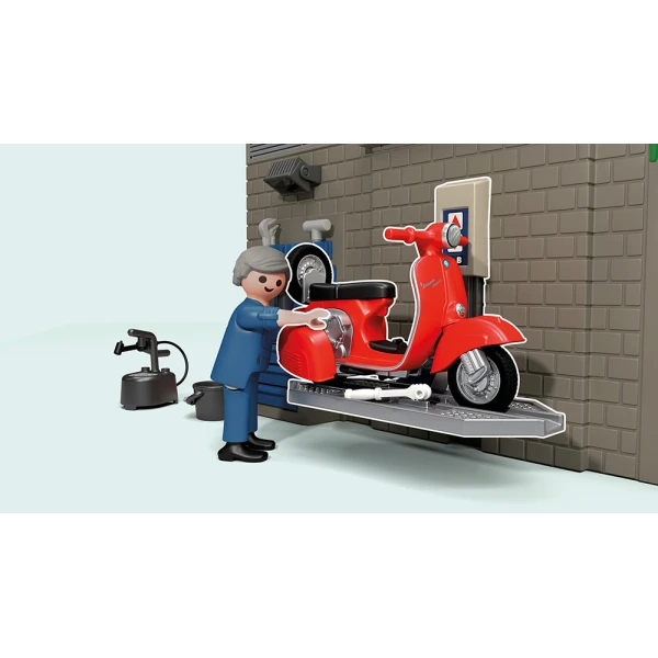 PLAYMOBIL VESPA 60S VESPA GARAGE