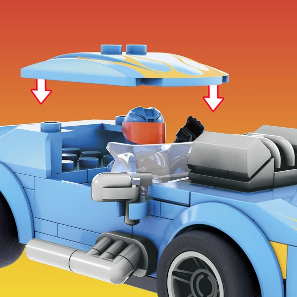MEGA BLOKS HOT WHEELS TWINDUCTION HAULER PACK 300 pcs