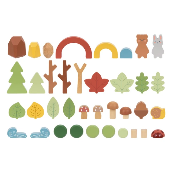WOODEN SET FOREST