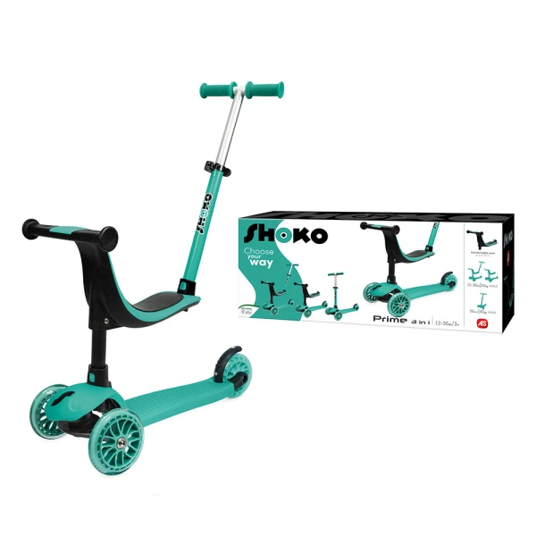 SHOKO ΠΑΙΔΙΚΟ SCOOTER PREMIUM 3 ΣΕ 1 TROPICAL MIST