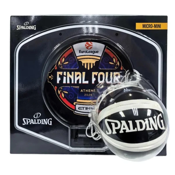 SPALDING EUROLEAUGUE MICRO MINI FINAL 4 ATHENS 2026 BASKETBALL HOOP