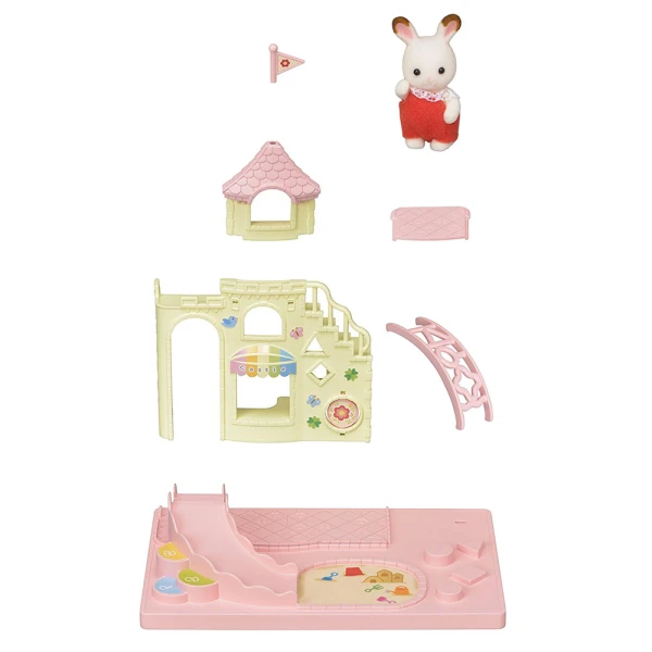 THE SYLVANIAN FAMILIES BABY CASTLE PLAYGROUND