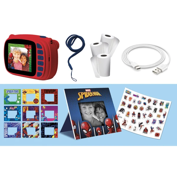 LISCIANI ELECTRONIC CAMERA SPIDERMAN PRINT CAM 