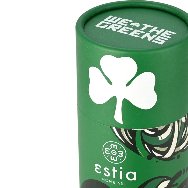 ESTIA HOME ART THERMAL TRAVEL FLASK 500ml - PANATHINAIKOS WE THE GREENS