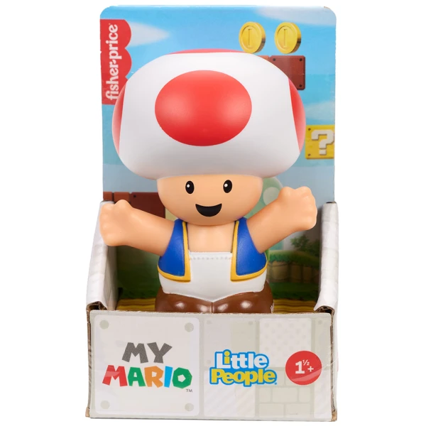FISHER PRICE LITTLE PEOPLE SUPER MARIO ΦΙΓΟΥΡΑ TOAD