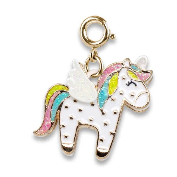 CHARM IT CHARM ΓΙΑ ΒΡΑΧΙΟΛΙΑ GOLD FLYING UNICORN