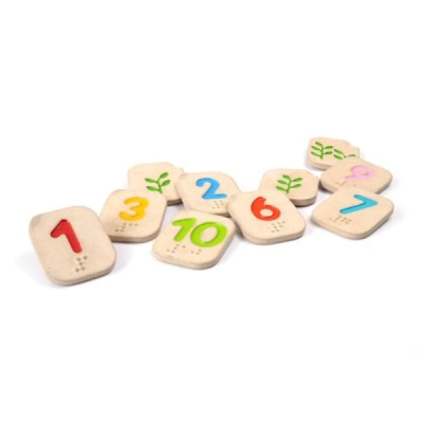 ΞΥΛΙΝΟ ΠΑΙΧΝΙΔΙ PLAN TOYS ΑΝΑΓΛΥΦΟΙ ΑΡΙΘΜΟΙ 