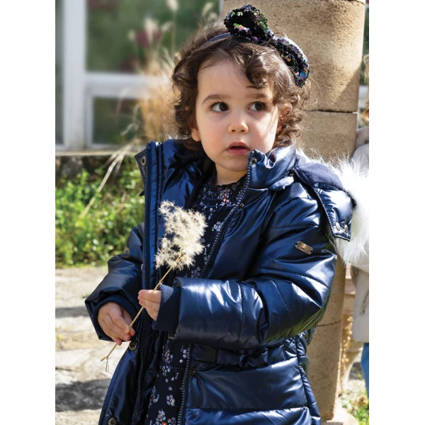 ENERGIERS JACKET GIRL BEBE NAVY BLUE