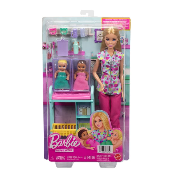 BARBIE YOU CAN BE ANYTHING BABY DOCTOR DOLL