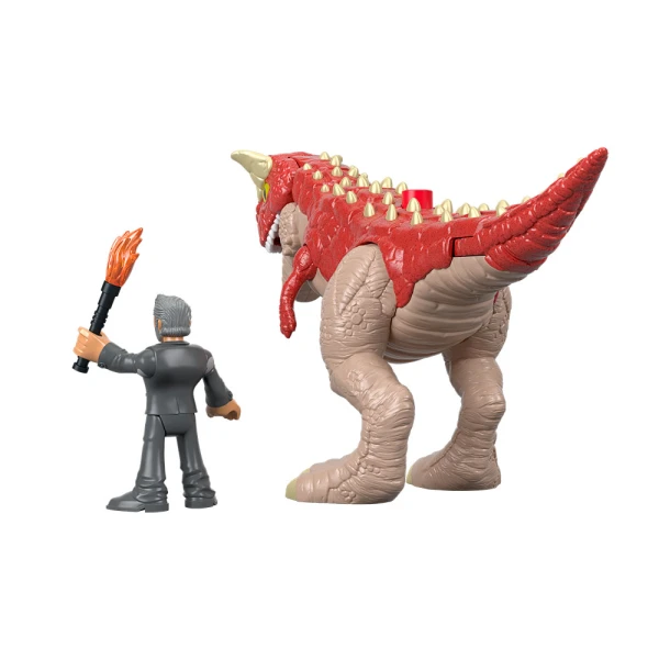 IMAGINEXT JURASSIC WORLD DINOSAUR AND FIGURE - 4 DESIGNS