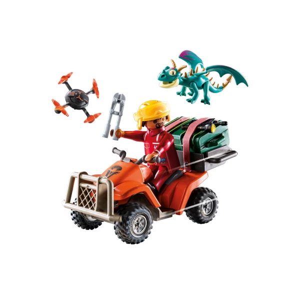 PLAYMOBIL DRAGONS THE NINE REALMS ICARIS QUAD WITH PHIL