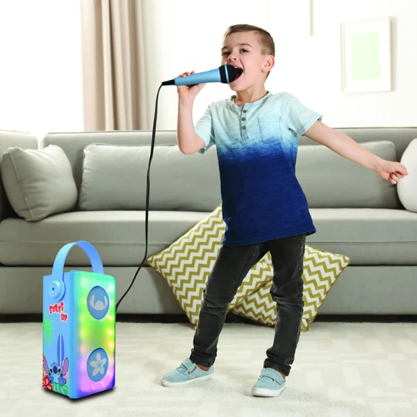 LEXIBOOK BLUETOOTH ΗΧΕΙΟ ΜΕ ΜΙΚΡΟΦΩΝΟ ΚΑΡΑΟΚΕ STITCH