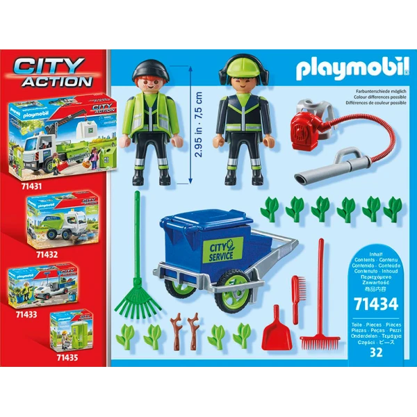 PLAYMOBIL CITY ACTION ΟΔΟΚΑΘΑΡΙΣΤΕΣ