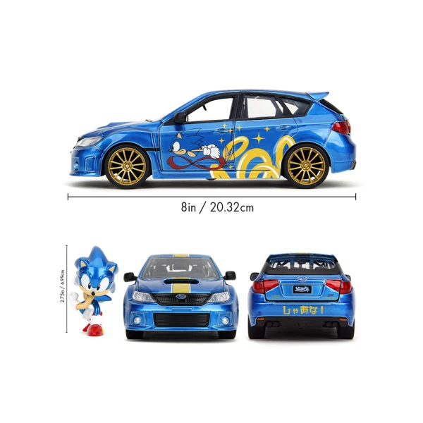 JADA SONIC 2012 SUBARU IMPREZA WRX STI 1:24 