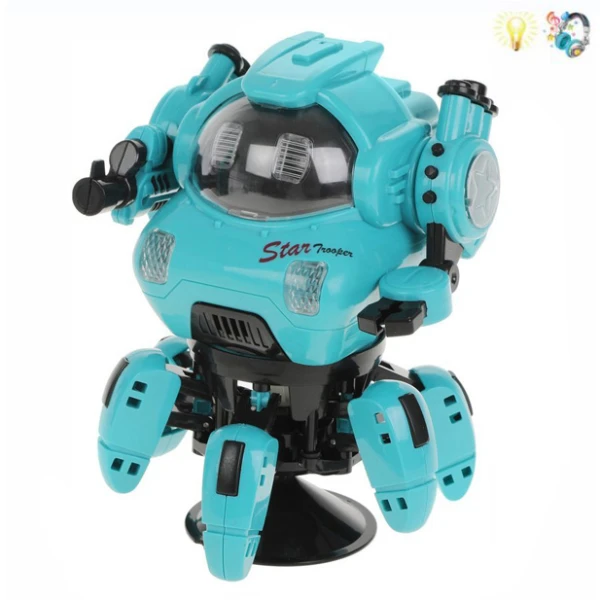ROBOT WITH LIGHTS AND SOUNDS - GREEN