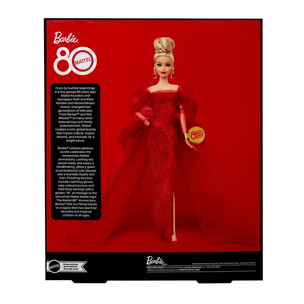 ΣΥΛΛΕΚΤΙΚΗ ΚΟΥΚΛΑ BARBIE MATTEL 80 ΧΡΟΝΙΑ