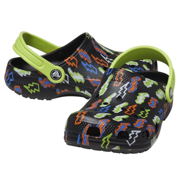 CROCS CLASSIC LIGHTNING BOLT CgT BLACK