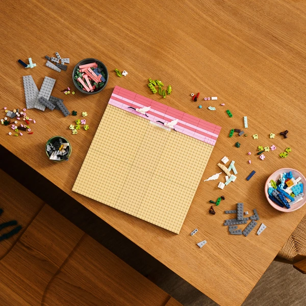 LEGO® ART ΙΑΠΩΝΙΚΟ ΤΟΠΙΟ ΜΕ ΑΝΘΙΣΜΕΝΕΣ ΚΕΡΑΣΙΕΣ
