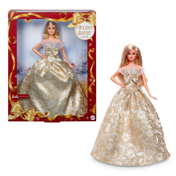 ΣΥΛΛΕΚΤΙΚΗ ΚΟΥΚΛΑ BARBIE HOLIDAY 2025 ΞΑΝΘΙΑ