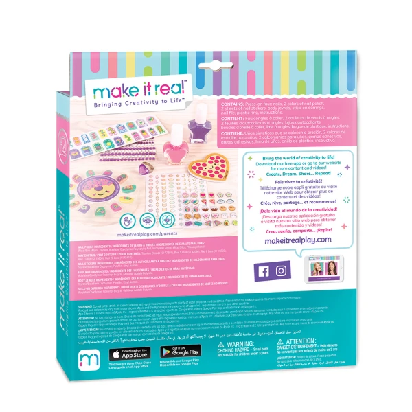 MAKE IT REAL: GLITTER GIRLS NAIL PARTY