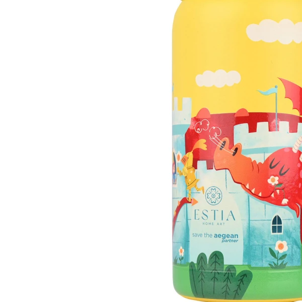 ΘΕΡΜΟΣ ΠΑΙΔΙΚΟ WONDER BOTTLE SAVE THE AEGEAN 350ml - FORTRESS DRAGON