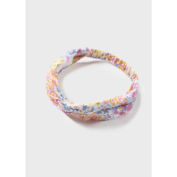 MAYORAL DRESS PRINTED HEADBAND PINK