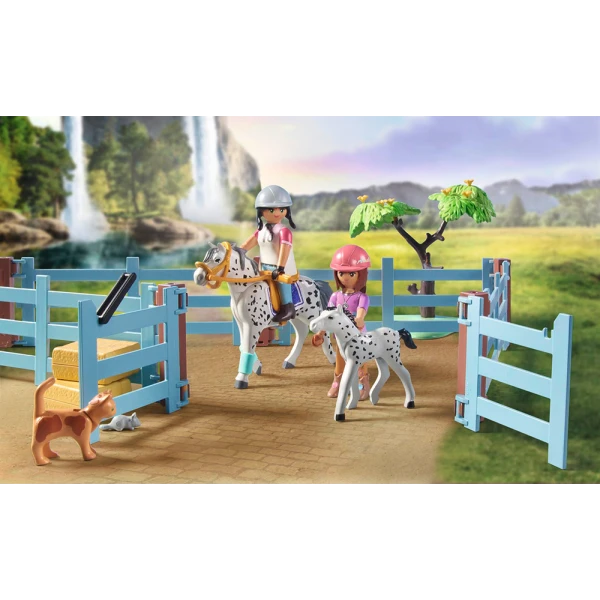 PLAYMOBIL HORSES OF THE WATERFALL ΜΕΓΑΛΟ ΡΑΝΤΣΟ