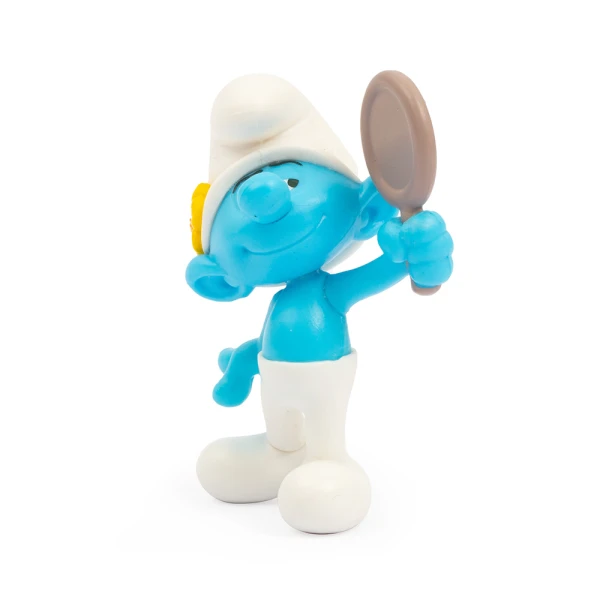 SMURFS HOUSE WITH CONFETTI AND SURPRISE FIRURE - 4 COLOURS