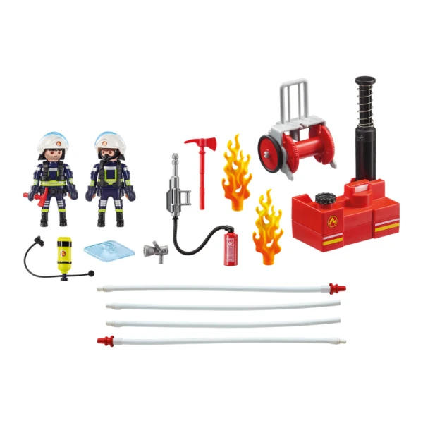 PLAYMOBIL CITY ACTION ΠΥΡΟΣΒΕΣΤΕΣ ΜΕ ΑΝΤΛΙΑ ΝΕΡΟΥ