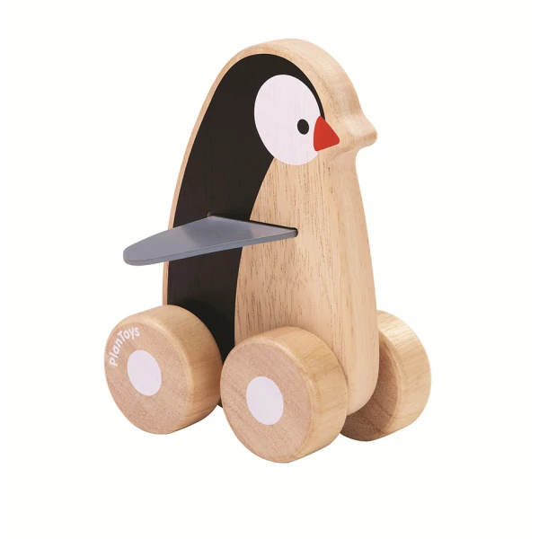 PLAN TOYS ΞΥΛΙΝΟΣ ΠΙΓΚΟΥΪΝΟΣ ΜΕ ΡΟΔΕΣ