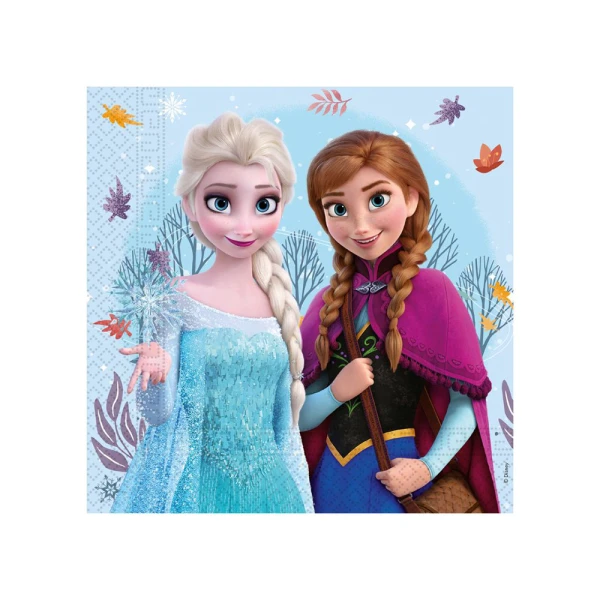 ΧΑΡΤΟΠΕΤΣΕΤΕΣ 2ΦΥΛΛΕΣ FROZEN IDYLIX WONDER 20 τεμ.