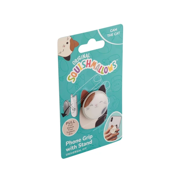 SQUISHMALLOWS UNIVERSAL PHONE GRIP & HOLDER - CAM THE CAT