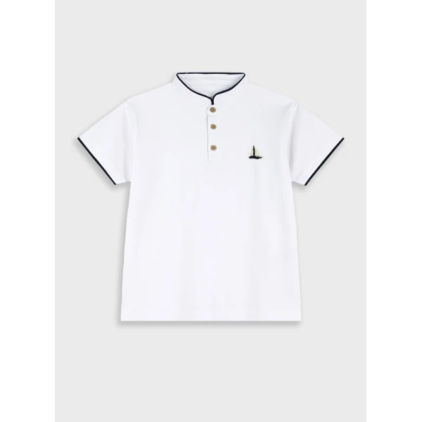 ENERGIERS BLOUSE BOY ΒΕΒΕ WHITE