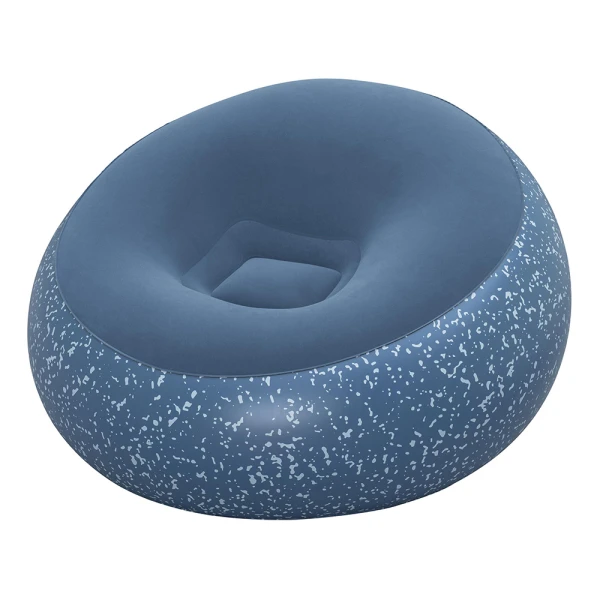 BESTWAY INFLATABLE CHAIR 112X112X66 cm INFLATE A CHAIR BLUE