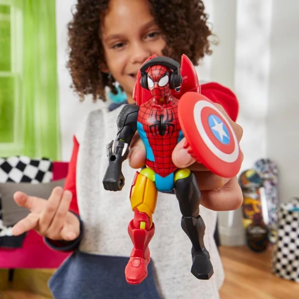 SPIDERMAN MIXMASHERS BASIC FIGURE SPIDERMAN