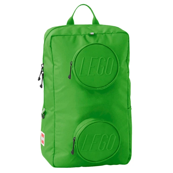 LEGO® BRICK 1X2 BACKPACK GREEN