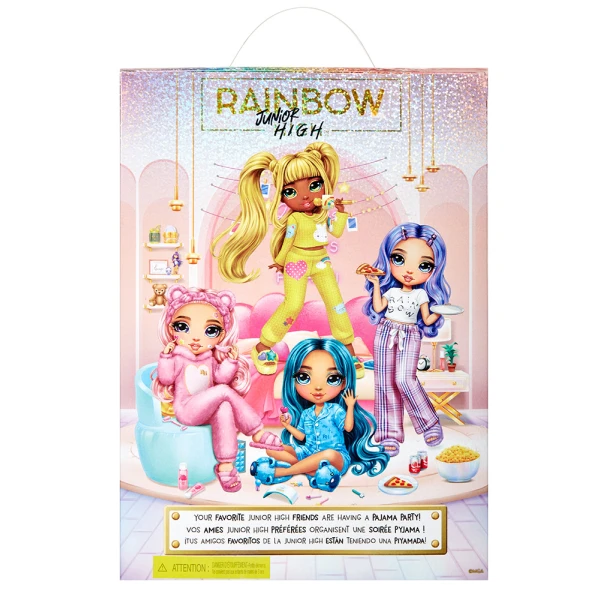 RAINBOW HIGH JUNIOR HIGH PJ PARTY ΚΟΥΚΛΑ - SUNNY (YELLOW)