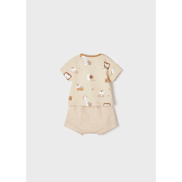 MAYORAL SHORT SET 4 pcs CAMEL