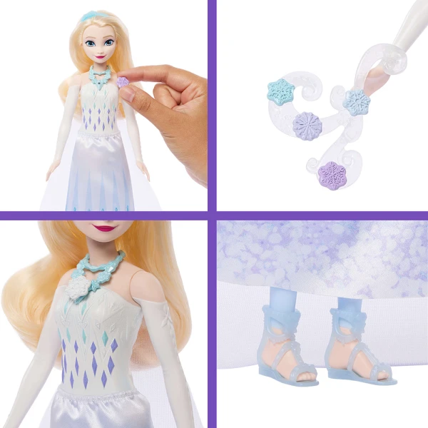 DISNEY FROZEN ΚΟΥΚΛΑ ΕΛΣΑ ΜΕ ΚΟΣΜΗΜΑΤΟΘΗΚΗ
