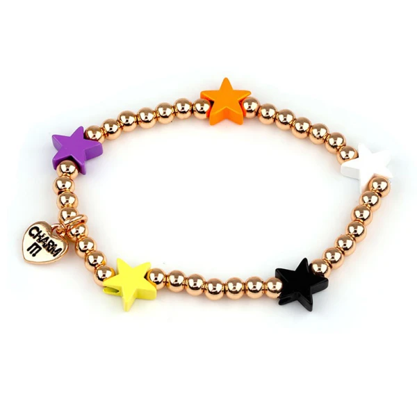 CHARM IT ELASTIC BRACELET WITH BEADS HALLOWEEN