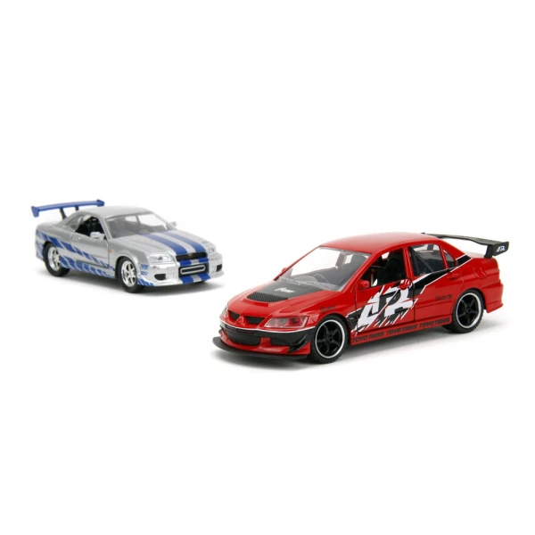 FAST & FURIOUS CARS 1:32 LEGACY SERIES TWIN PACK W4