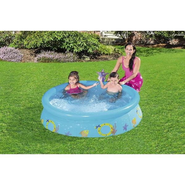 BESTWAY ΠΙΣΙΝΑ MY FIRST FAST SET SPRAY POOL 152X38 cm - ΣΙΕΛ