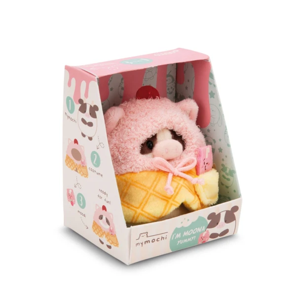 MY MOCHI PLUSH 8 cm IN GIFT BOX - COW MOONA