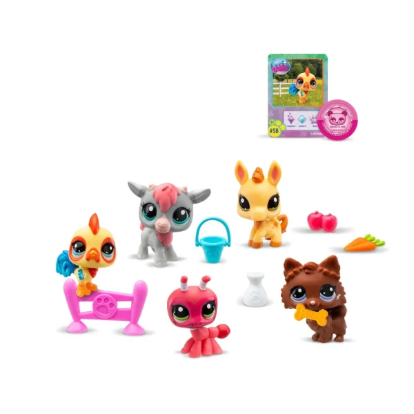 LITTLEST PETSHOP ΦΙΓΟΥΡΕΣ 5τμχ. - ΦΑΡΜΑ