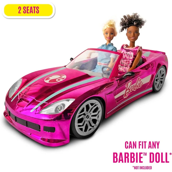 ΤΗΛΕΚΑΤΕΥΘΥΝΟΜΕΝΟ ΑΥΤΟΚΙΝΗΤΟ R/C BARBIE DREAM CAR ΡΟΖ