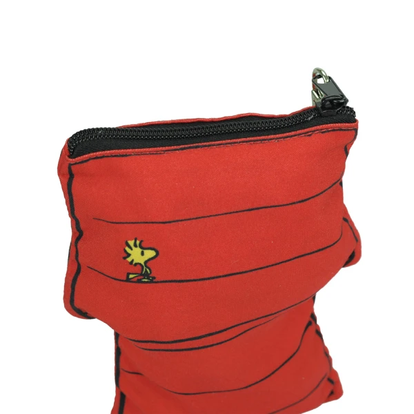 BACK ME UP TRIANGULAR PENCIL CASE PEANUTS SNOOPY RED