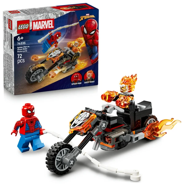 LEGO® MARVEL SPIDER-MAN VS. ΜΟΤΟΣΙΚΛΕΤΑ ΓΚΟΟΥΣΤ ΡΑΙΝΤΕΡ