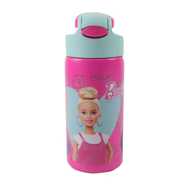 STAINLESS STEEL WATER BOTTLE 500ml BARBIE